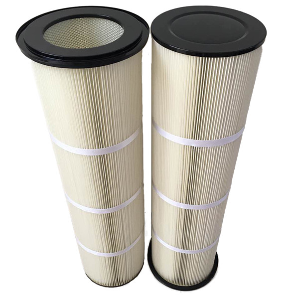 Powder Coating Dust Collector Filter 2 Micron High Pressure Paper Air Filter